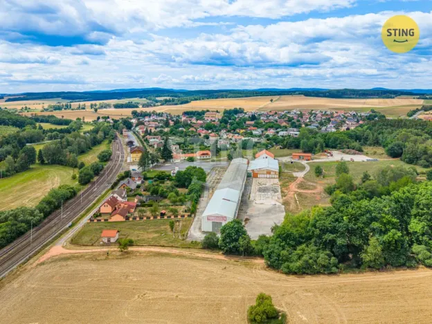 Prodej výrobních prostor, Blížejov, Nádražní, 5979 m2