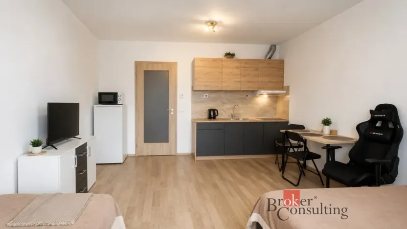 Prodej bytu 1+kk, Praha - Vysočany, Ivana Hlinky, 35 m2