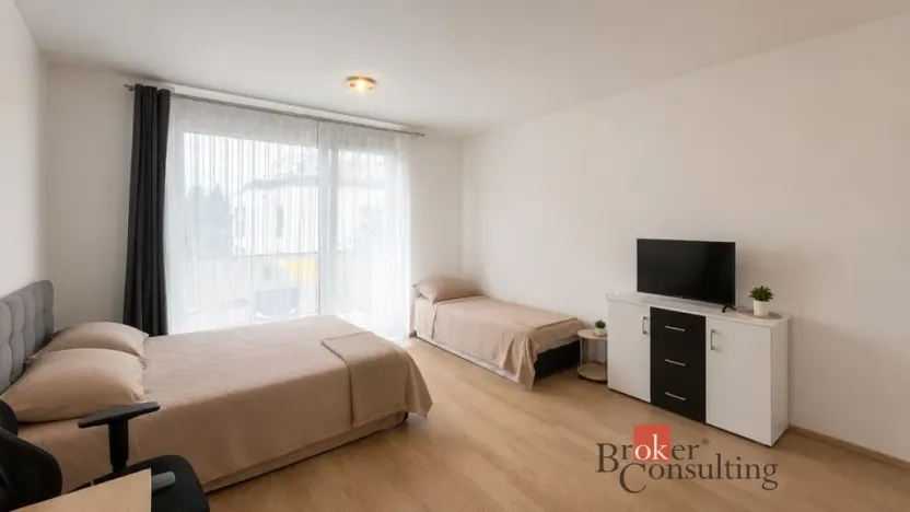 Prodej bytu 1+kk, Praha - Vysočany, Ivana Hlinky, 35 m2