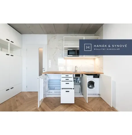 Pronájem bytu 1+kk, Brno, Chaloupkova, 23 m2