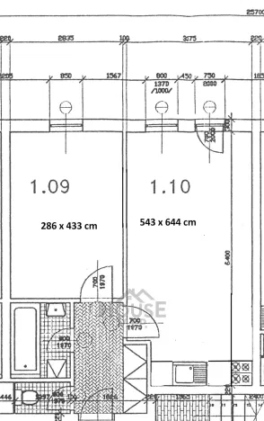 Pronájem bytu 2+kk, Hostivice, Školská, 40 m2