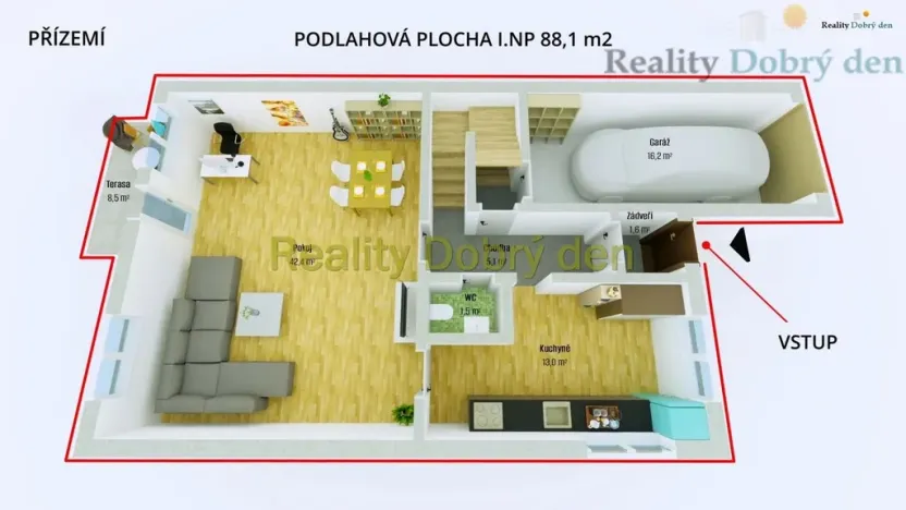 Prodej rodinného domu, Hlučín, Jaroslava Seiferta, 132 m2