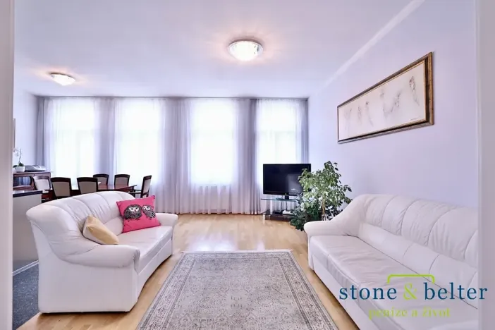 Pronájem bytu 3+kk, Praha - Nové Město, Lublaňská, 90 m2