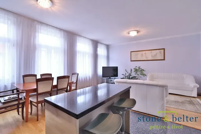 Pronájem bytu 3+kk, Praha - Nové Město, Lublaňská, 90 m2