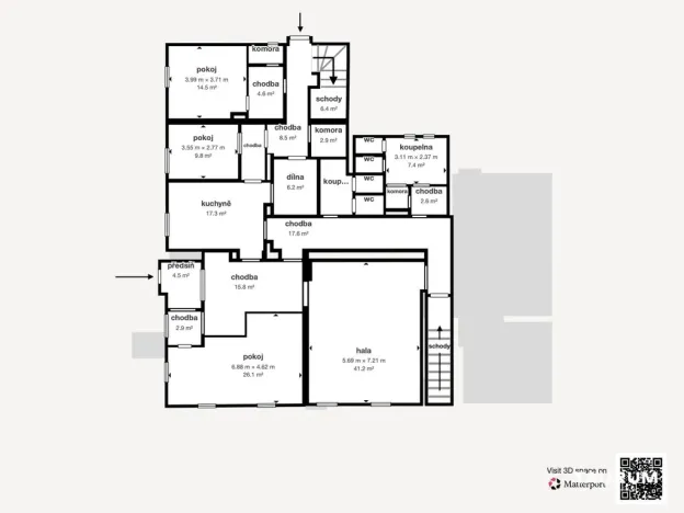 Pronájem rodinného domu, Roupov, 525 m2