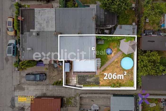 Prodej rodinného domu, Otrokovice, Dvořákova, 85 m2