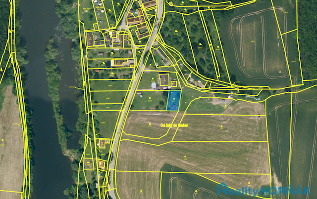 Prodej pozemku pro bydlení, Týn nad Vltavou, Břehy, 500 m2