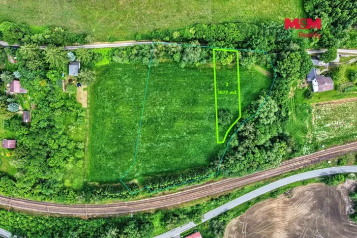 Prodej pozemku pro bydlení, Služátky, 1077 m2