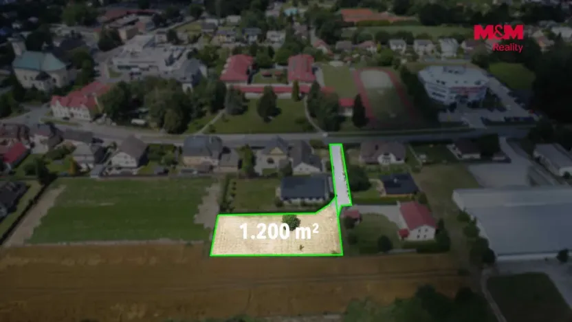 Prodej pozemku pro bydlení, Ostrava, Junácká, 1200 m2