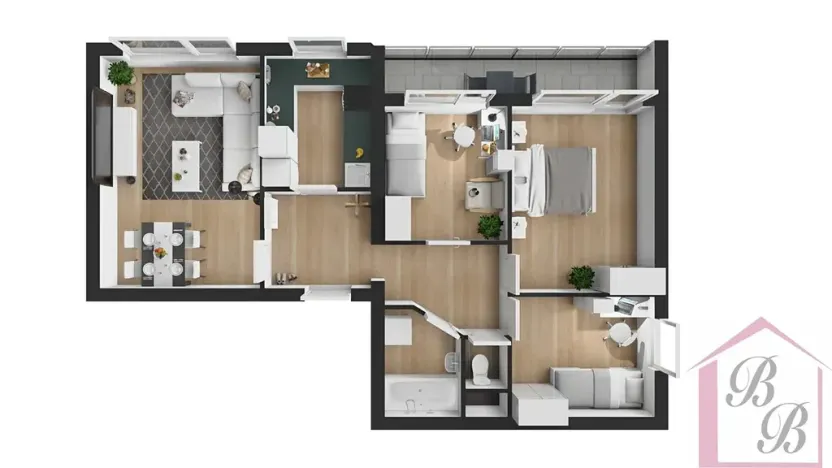 Prodej bytu 4+1, Mladá Boleslav, Mládežnická, 78 m2