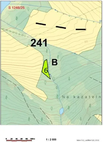 Prodej lesa, Světce, 3033 m2