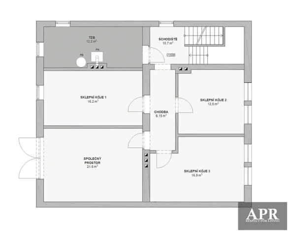 Prodej bytu 3+kk, Popovice, 85 m2