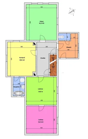 Prodej rodinného domu, Králova Lhota - Laziště, 100 m2
