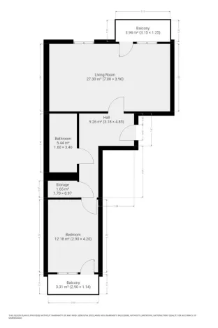Pronájem bytu 2+kk, Praha - Zličín, Míšovická, 56 m2