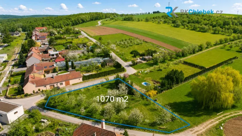 Prodej pozemku pro bydlení, Bohdalice-Pavlovice - Bohdalice, 1070 m2