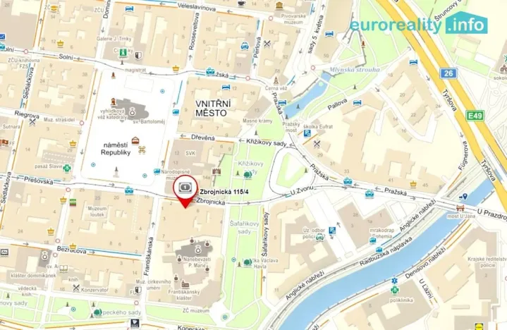 Pronájem restaurace, Plzeň, Zbrojnická, 75 m2