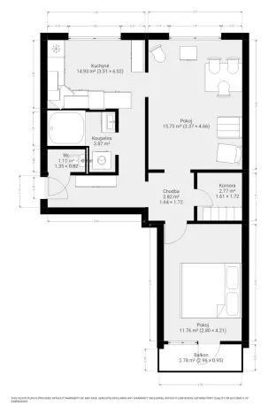 Pronájem bytu 2+1, Židlochovice, sídl. Družba, 52 m2