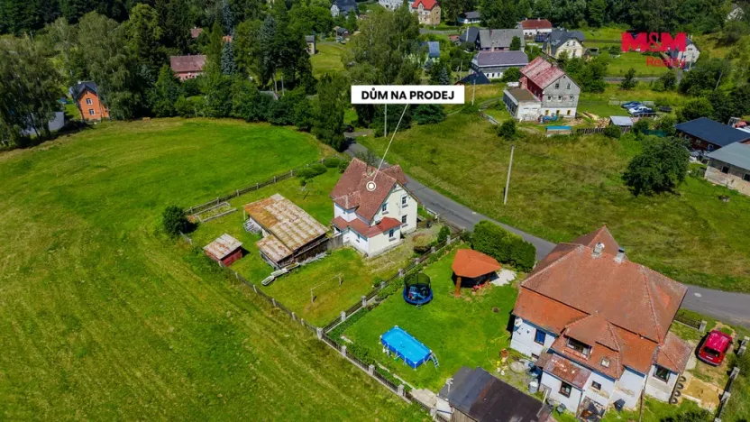 Prodej rodinného domu, Dolní Poustevna - Horní Poustevna, K Rybníku, 94 m2