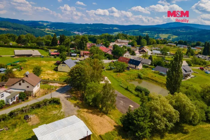 Prodej pozemku, Vimperk - Hrabice, 224 m2