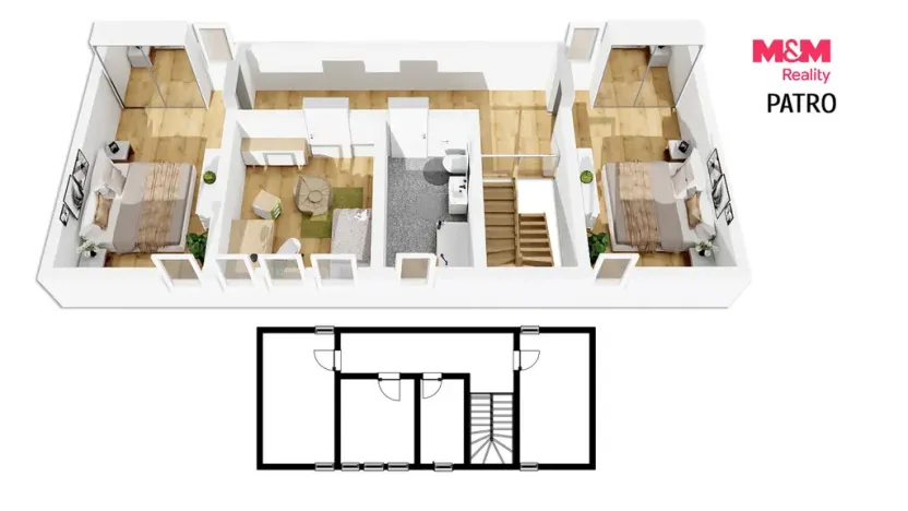 Prodej rodinného domu, Líbeznice, Nedvědova, 126 m2
