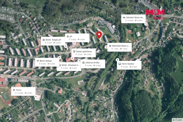 Pronájem bytu 1+1, Horní Slavkov, Dlouhá, 49 m2