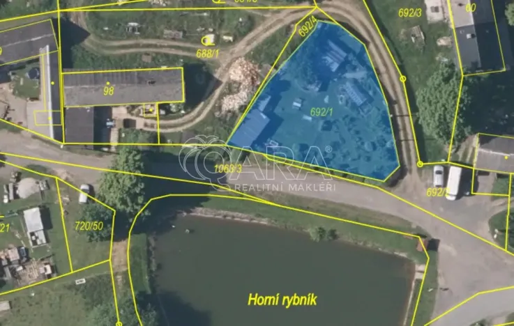 Prodej pozemku pro bydlení, Bezvěrov, 665 m2