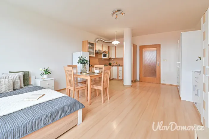 Prodej bytu 1+kk, Praha - Prosek, Nad šestikopy, 37 m2