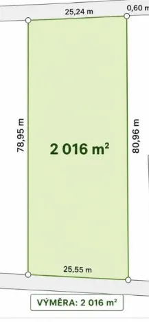 Prodej pozemku pro bydlení, Štarnov, 2016 m2