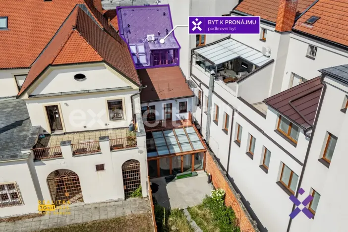 Pronájem bytu 2+kk, Uherský Brod, Masarykovo nám., 47 m2