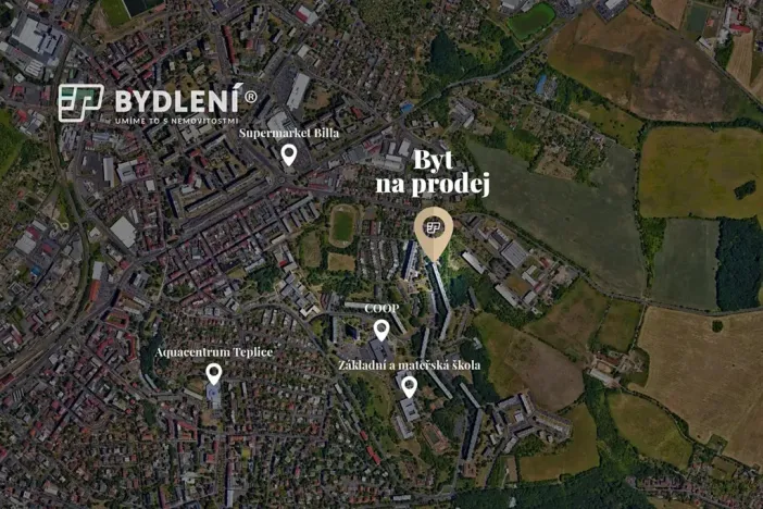 Prodej bytu 3+1, Teplice, Trnovanská, 70 m2