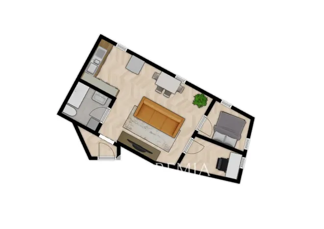 Pronájem bytu 3+kk, Teplice, 28. října, 67 m2
