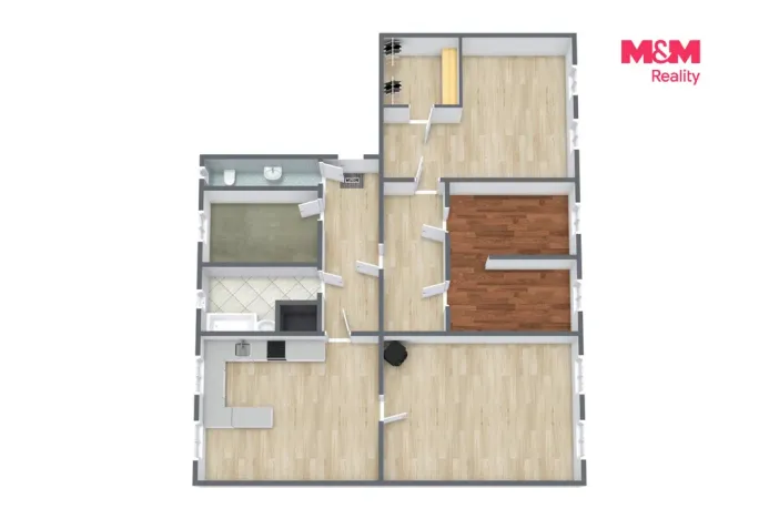 Prodej bytu 4+1, Kraslice, Čs. armády, 136 m2