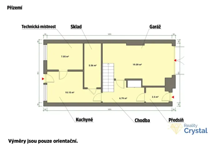 Prodej rodinného domu, Cheb, Goethova, 160 m2