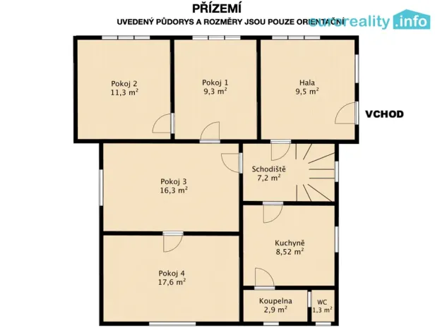 Prodej rodinného domu, Žihobce, 120 m2