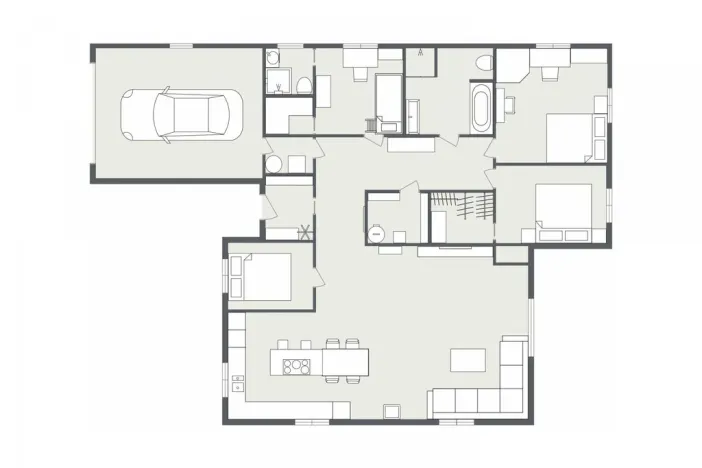 Prodej rodinného domu, Markvartovice, Lipová, 163 m2