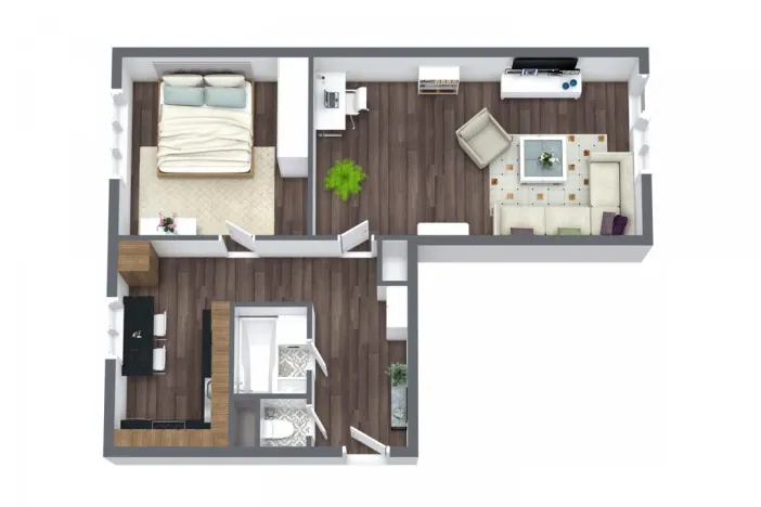 Prodej bytu 2+1, Ostrava - Poruba, Liptaňské náměstí, 54 m2