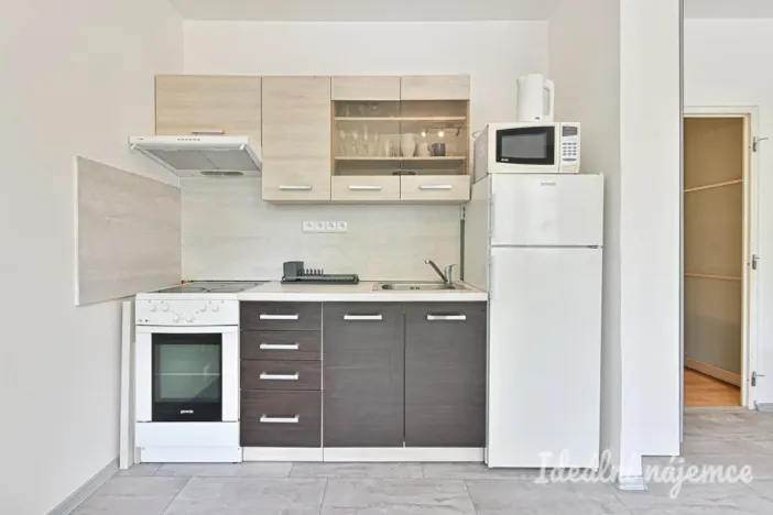 Pronájem bytu 1+kk, Brno, Spodní, 32 m2