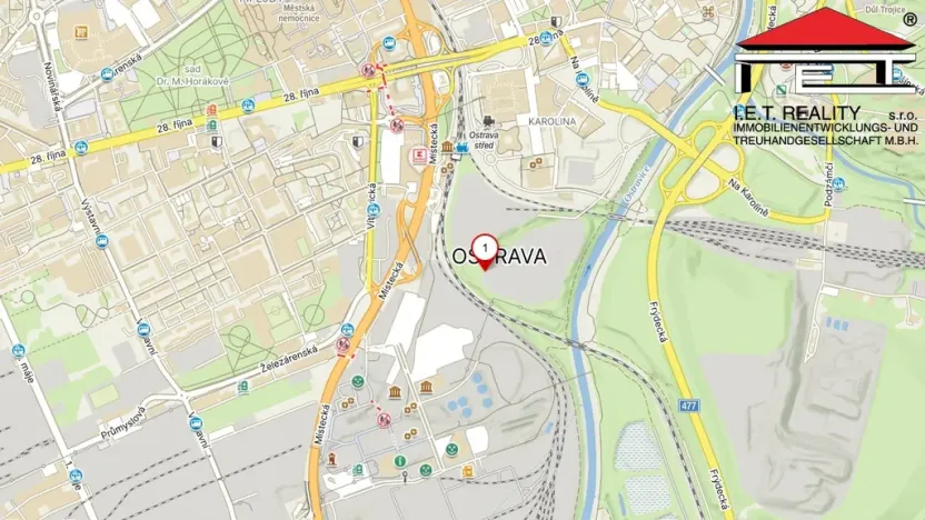 Pronájem skladu, Ostrava, K Trojhalí, 747 m2