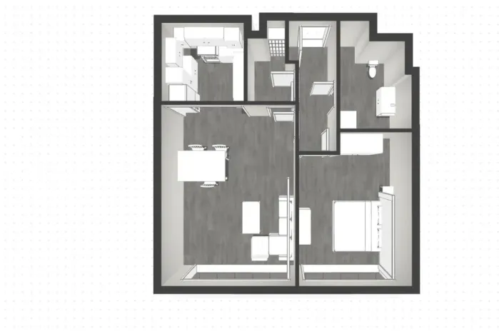 Pronájem bytu 2+kk, Brno, Lidická, 63 m2