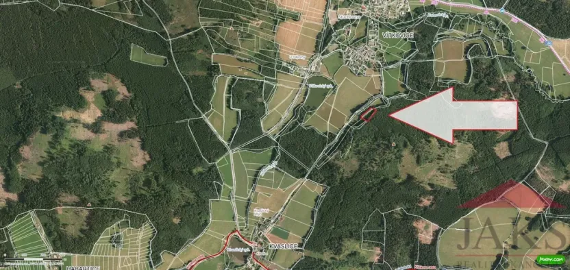 Prodej louky, Klatovy, 2146 m2