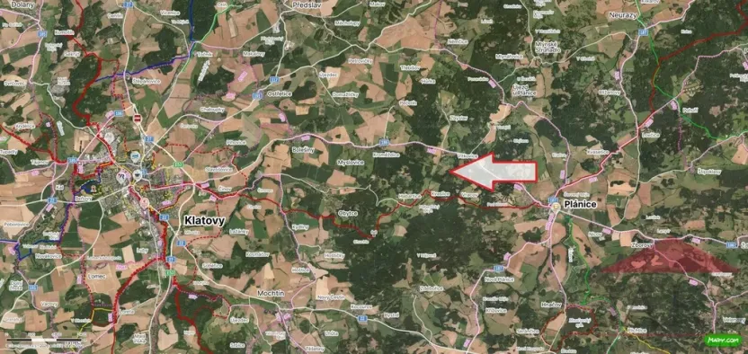 Prodej louky, Klatovy, 2146 m2