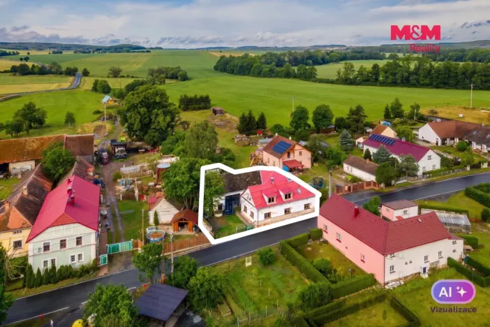 Prodej rodinného domu, Srby - Polžice, 92 m2