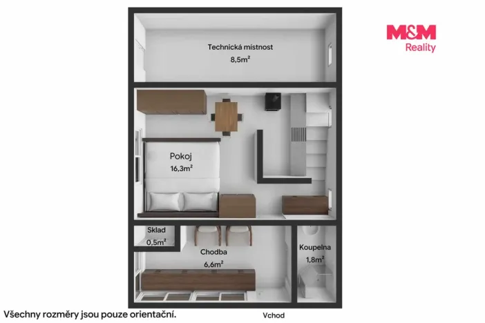 Prodej chaty, Černošín - Záhoří, 42 m2