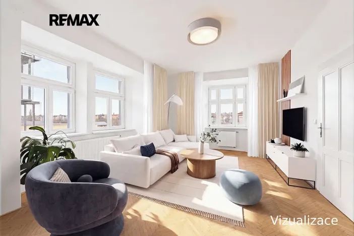 Prodej bytu 3+1, Praha - Smíchov, Svornosti, 99 m2