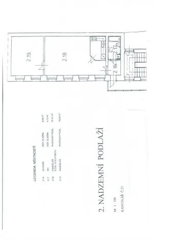 Pronájem kanceláře, Praha - Nové Město, Štěpánská, 65 m2