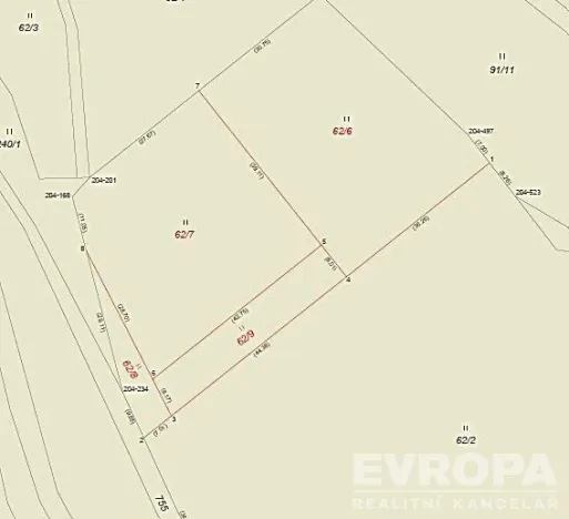 Prodej pozemku pro bydlení, Bílá Lhota, 3479 m2