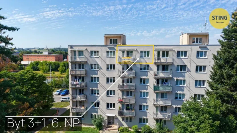 Prodej bytu 3+1, Zlín, třída 3. května, 64 m2