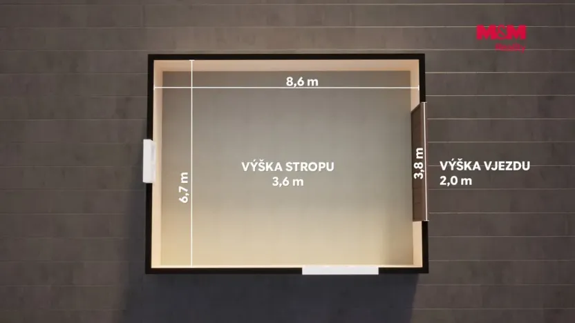 Prodej garáže, Jablonec nad Nisou, 75 m2