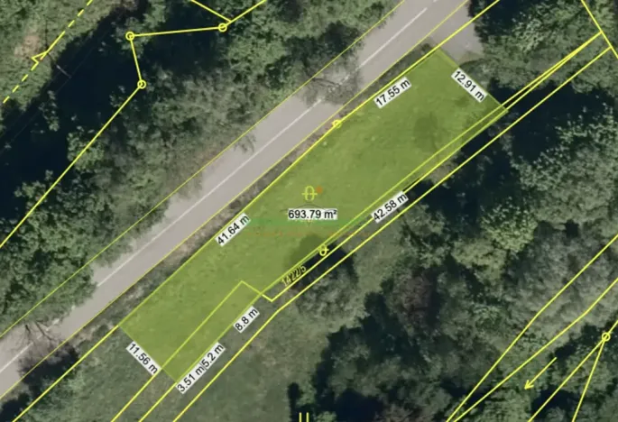 Prodej pozemku pro bydlení, Vsetín, 635 m2