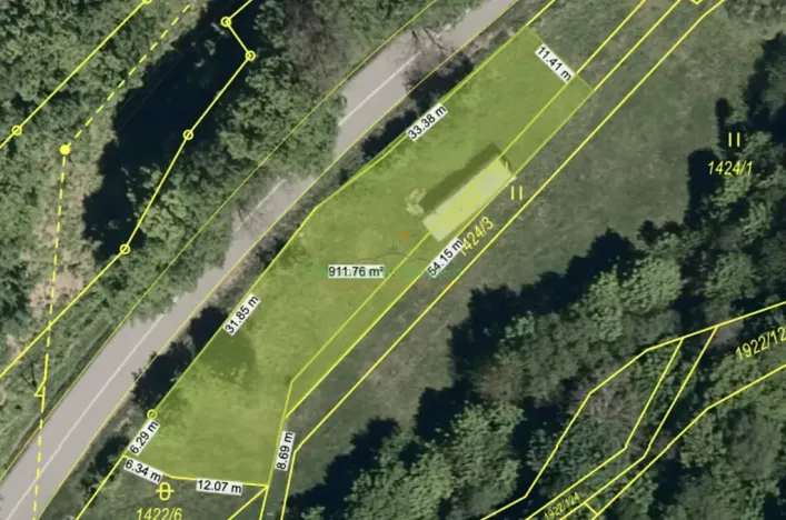 Prodej pozemku pro bydlení, Vsetín, 900 m2
